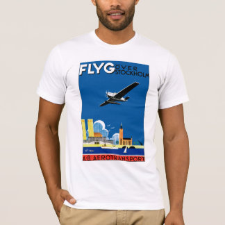 Flyg Over Stockholm T-Shirt