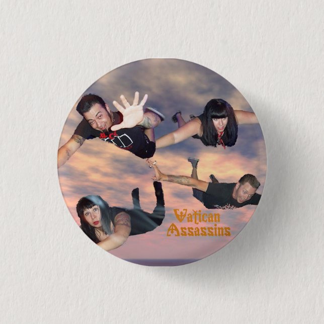 Flyin Assassins Button (Front)