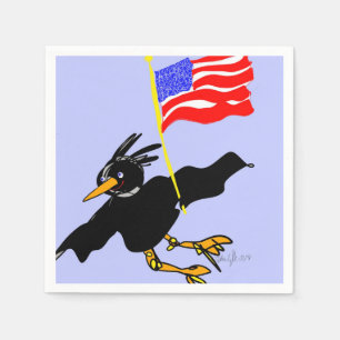 FLYIN OUR FLAG cocktail napkins