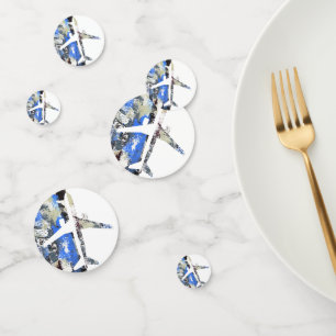 Flying Abstract by Michael Moffa Confetti