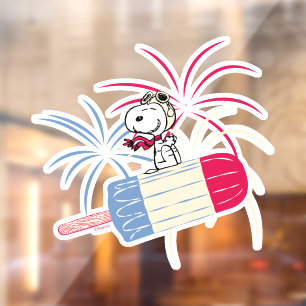 Flying Ace Snoopy on Ice Pop