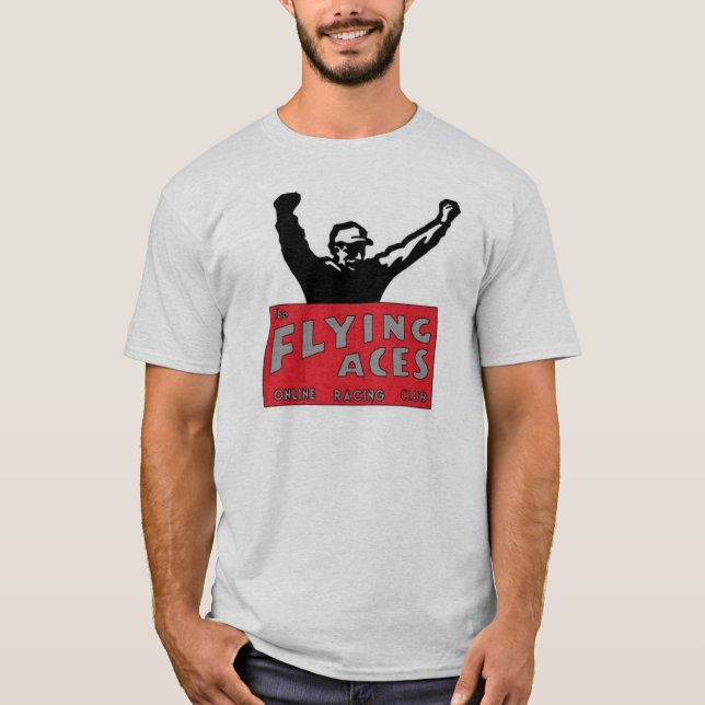 Flying Aces Grey T-Shirt (Front)