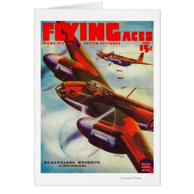 Flying Aces Magazine Cover 4 (Front)