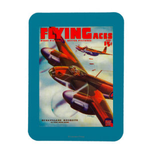 Flying Aces Magazine Cover 5 Magnet