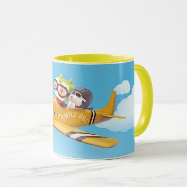 Flying Adventure with Dog Mug (Front Right)
