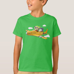 Flying Adventure with Dog T-Shirt