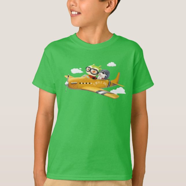 Flying Adventure with Dog T-Shirt (Front)