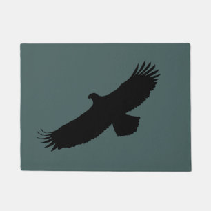 Flying American Eagle Doormat Choose Color
