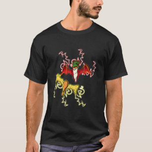 Flying Angel Chicken Drumstick & Evil Joint T-Shirt