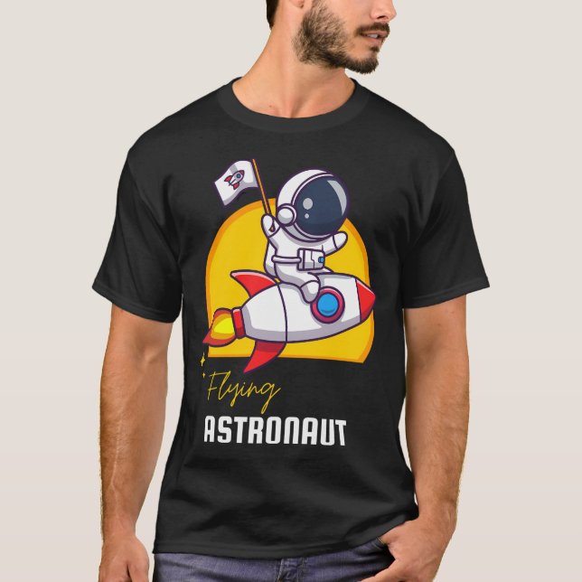 Flying Astronaut Adventure T-Shirt (Front)