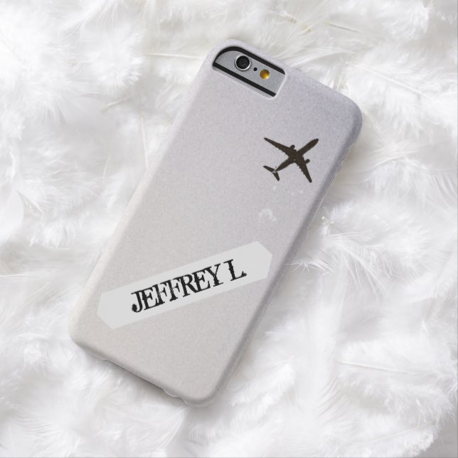 Flying Away | High Altitude Aeroplane Personalised Case-Mate iPhone Case (In Situ)