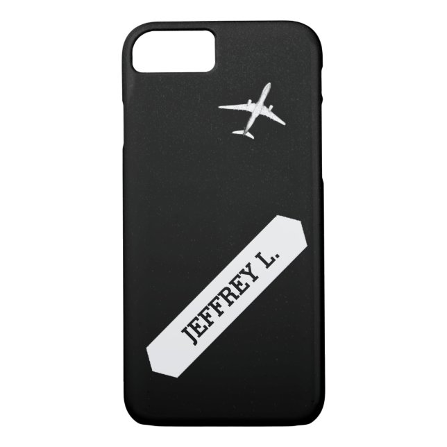 Flying Away | High Altitude Aeroplane Personalised Case-Mate iPhone Case (Back)