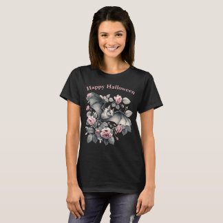 Flying Bat Halloween T-Shirt
