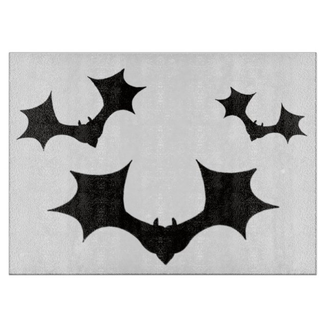 Flying Bats Cutting Board (Front)