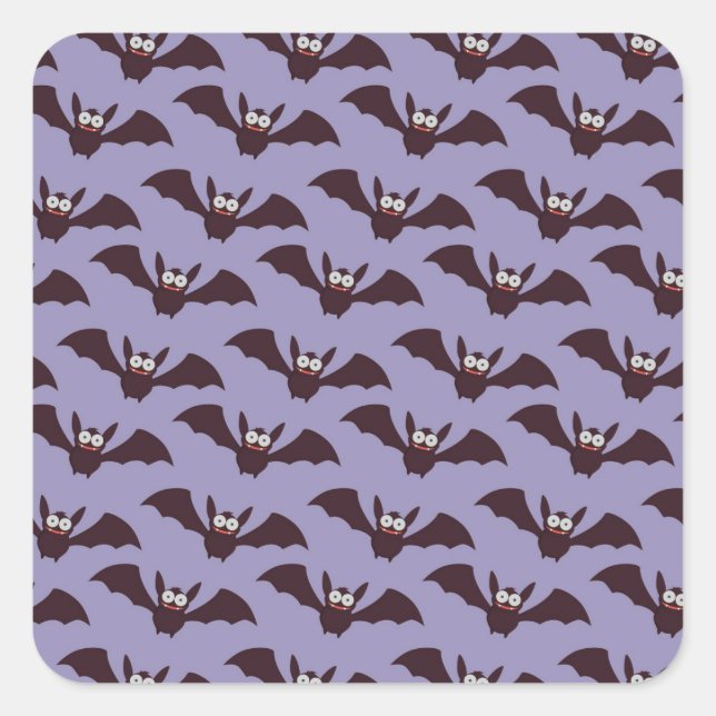 Flying bats stickers (Front)