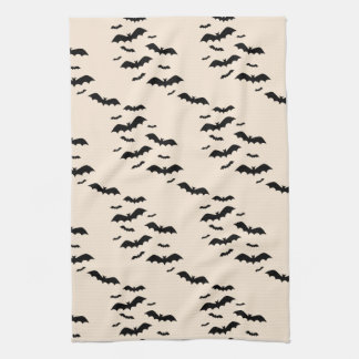 Flying Bats Tea Towel