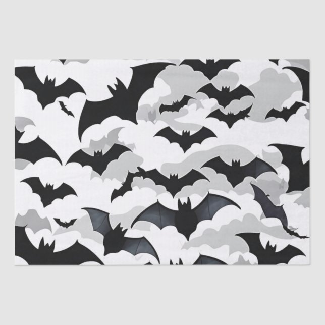 Flying Bats Tissue Paper (Front)