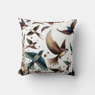 Flying beauty cushion