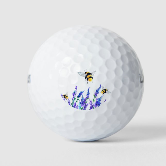Flying Bees Golf Balls (Front)