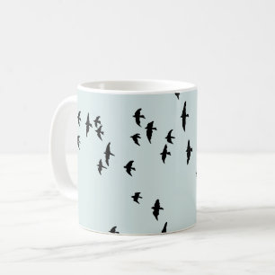 Flying Bird Flock Coffee Mug