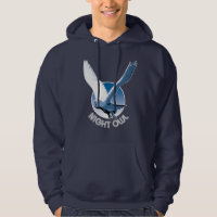 Flying Bird Illustration - Night Owl
