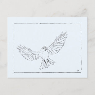 Flying Bird Postcard