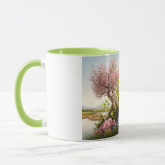Flying Birds Mug – Nature-Inspired Design