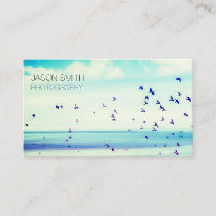 Flying Birds Wildlife Photographer Business Card