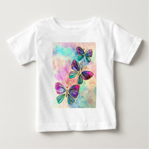 Flying Butterflies Baby T-Shirt or Bodysuit