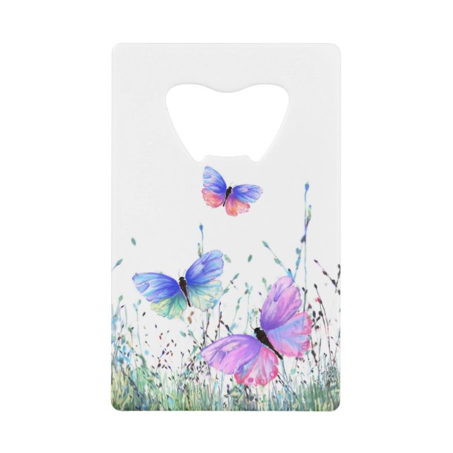 Flying Butterflies Bottle Opener (Front)