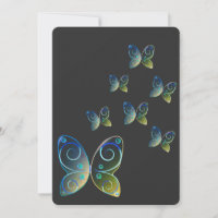 flying butterflies nature hoodie