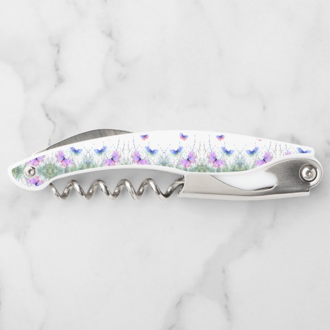Flying Butterflies Waiter's Corkscrew (Back)