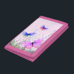 Flying Butterflies Wallet<br><div class="desc">Wallets with Colourful Butterflies Flying in Nature Painting Butterfly and Flowers Wallet - or Choose / Add Your Favourite Text / Colour - Make Your Unique Gift - Resize and move or remove and add elements with Customisation tool ! Drawing and Design by MIGNED. You can also transfer my designs...</div>