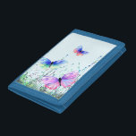 Flying Butterflies Wallet<br><div class="desc">Wallets with Colourful Butterflies Flying in Nature Painting Butterfly and Flowers Wallet - Customisable - or Choose / Add Your Favourite Text / Colour - Make Your Unique Gift - Resize and move or remove and add elements with Customisation tool ! - Drawing and Design by MIGNED. You can also...</div>