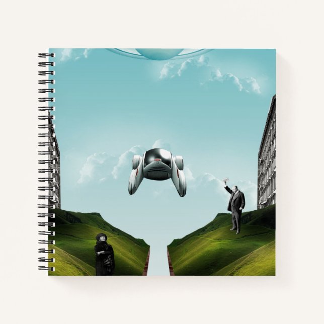flying car notebook (Front)