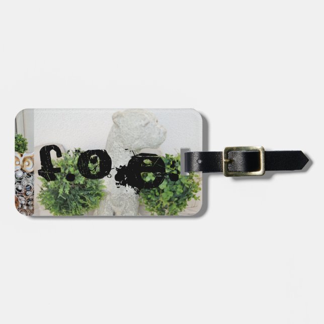 Flying Cat Tag (Front Horizontal)