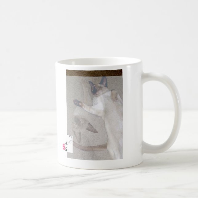 Flying Cats Coffee Mug (Right)
