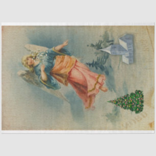Flying Christmas Angel  Tissue Paper