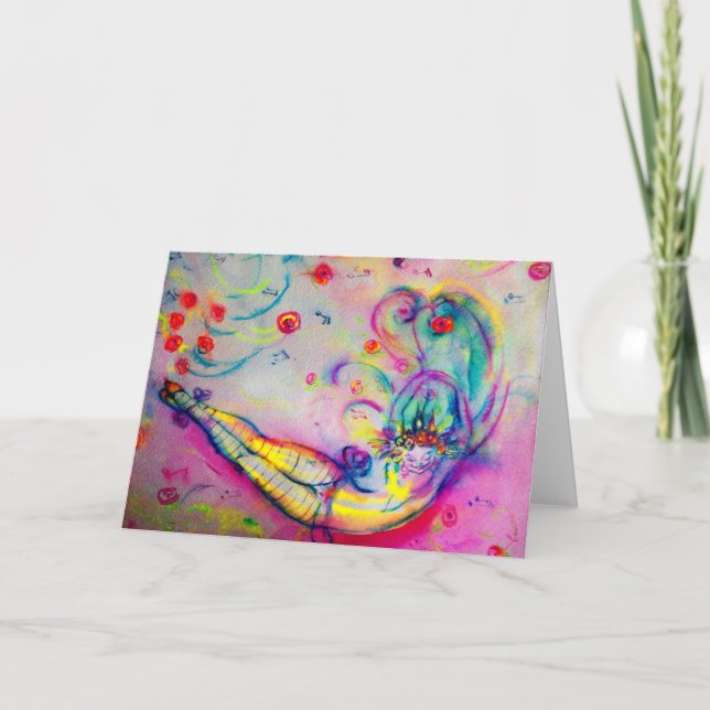 FLYING CIRCUS HOLIDAY CARD (Front)