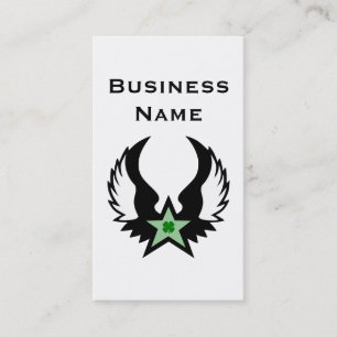 flying clover business card