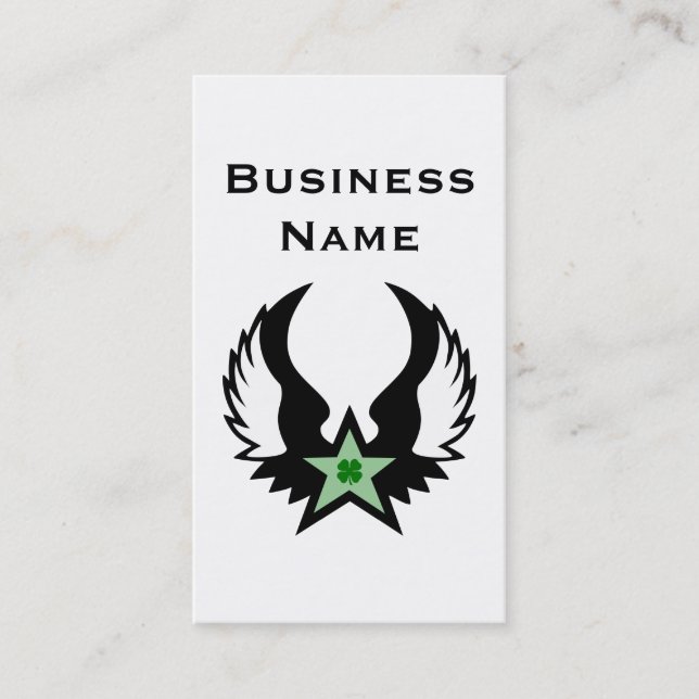 flying clover business card (Front)