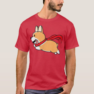 Flying Corgi Funny Corgi Dog Gift for Pet Lovers  T-Shirt