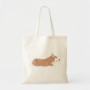 Flying Corgi Tote Bag