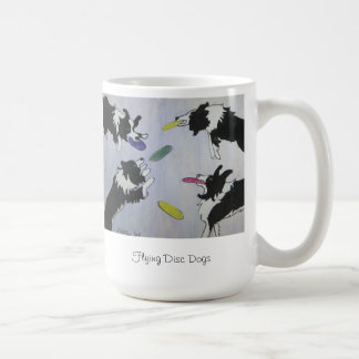 Flying Disc Dogs Mug