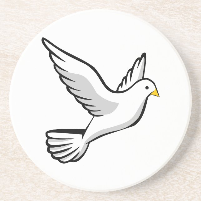 Flying Dove Vector Coasters (Front)
