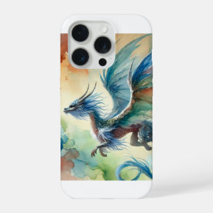 Flying Dragon 240624AREF111 - Watercolor iPhone 15 Pro Case