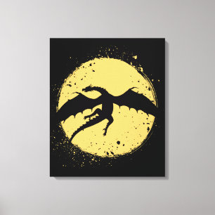Flying Dragon Canvas Print