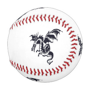 Flying Dragon Design Baseball
