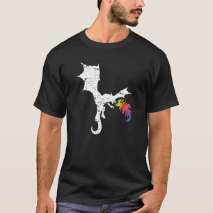 Flying Dragon Fantasy Asian Animal Fire Dragon T-Shirt