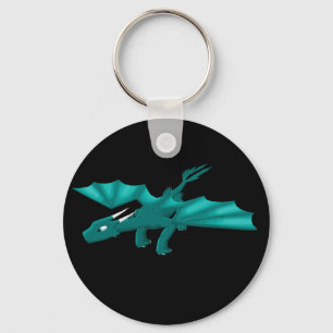 flying dragon key ring